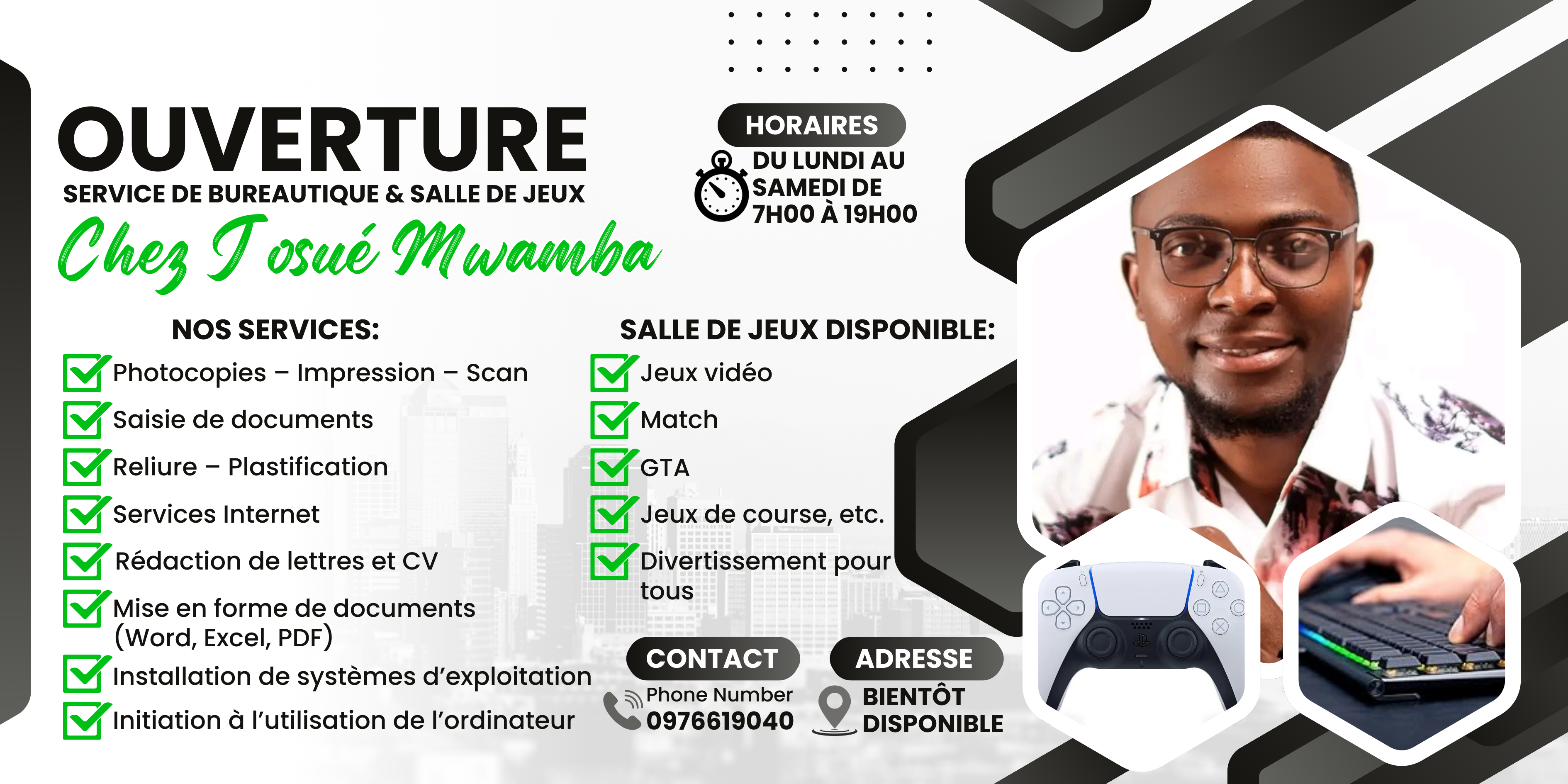 Marketing banner